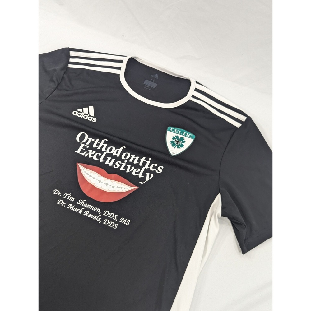Adidas Oklahoma Celtic FC Jersey Men's M Medium Black #44 Football Soccer